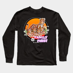 FAMILY FIRST - TIGERS Long Sleeve T-Shirt